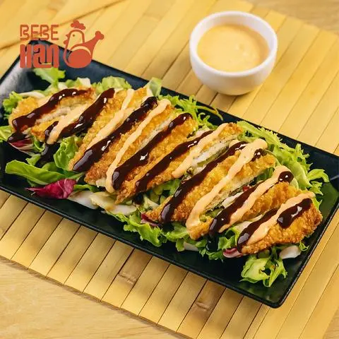 Hình ảnh Rau trộn gà giòn