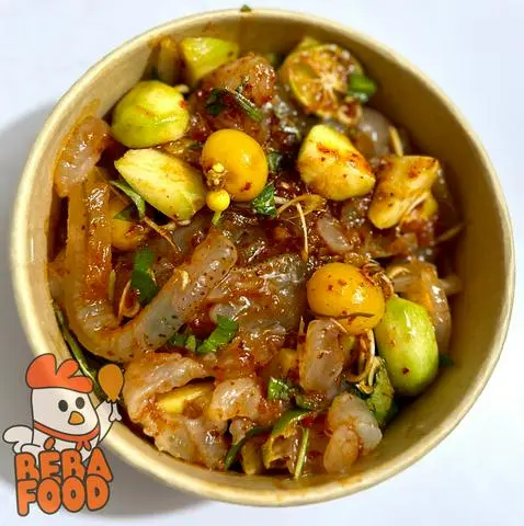 Hình ảnh Trứng Non Mix Sứa Sốt Thái - M11