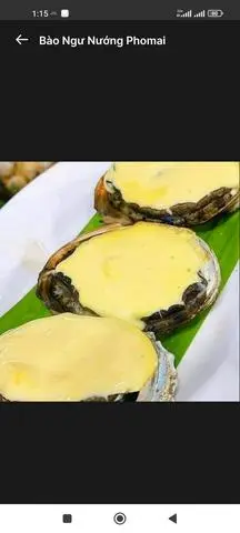 Hình ảnh BÀO NGƯ NƯỚNG PHOMAI