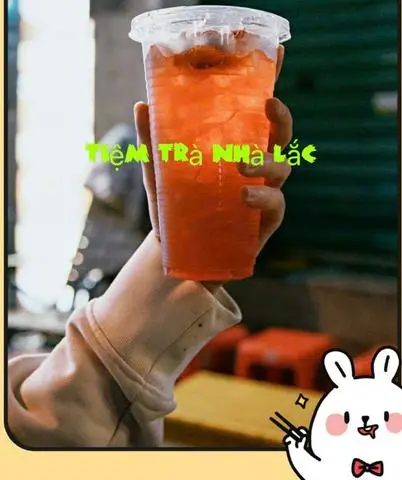 Hình ảnh Trà dâu hoa hồng