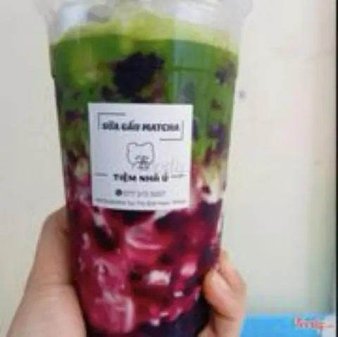 Hình ảnh Matcha Việt Quất