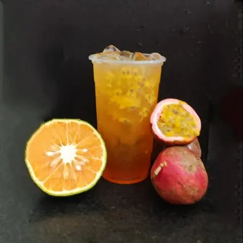 Hình ảnh trà cam,  chanh dây 