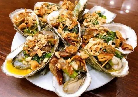 Hình ảnh Hào Nướng Mỡ Hành (1 con)