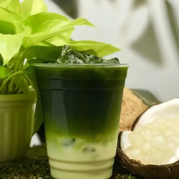 Hình ảnh rau má đậu xanh