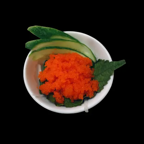 Hình ảnh Sashimi Tobiko - Sashimi Trứng Cá Chuồn (50gr)