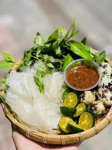 Hình ảnh Bánh tráng chấm muối tắc
