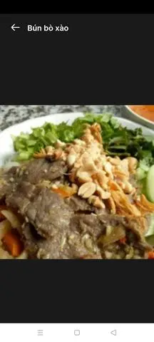 Hình ảnh Bún bò xào