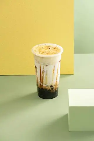 Hình ảnh Sữa Tươi Trân Châu Đường Đen Kem Trứng Khè