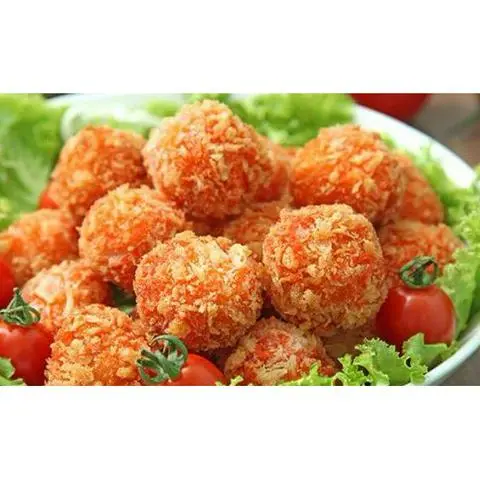 Hình ảnh CHẢ CỐM CAM SỐT PHÔ MAI