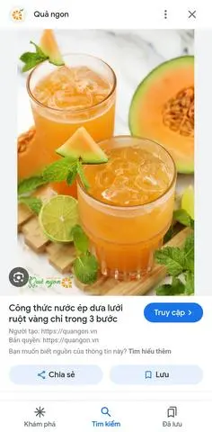 Hình ảnh Dưa Lưới Ép 