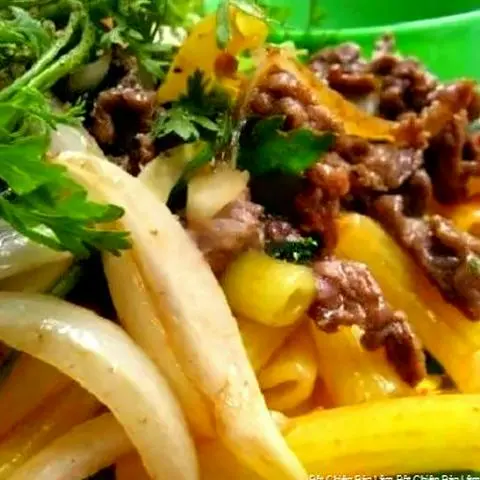 Hình ảnh Nui xào thịt bò