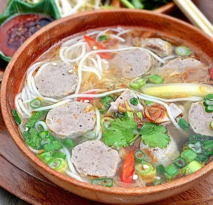 Hình ảnh Bún bò bò viên