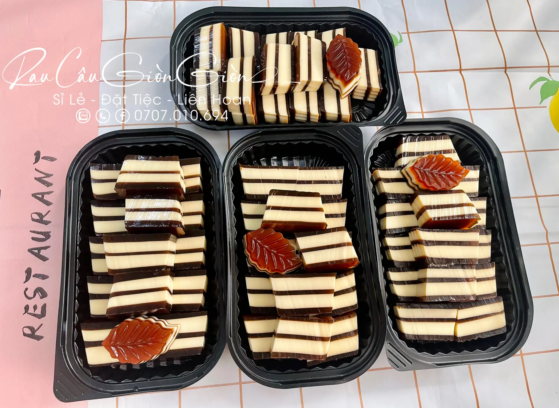 Hình ảnh Rau Câu Flan Cheese Cà Phê
