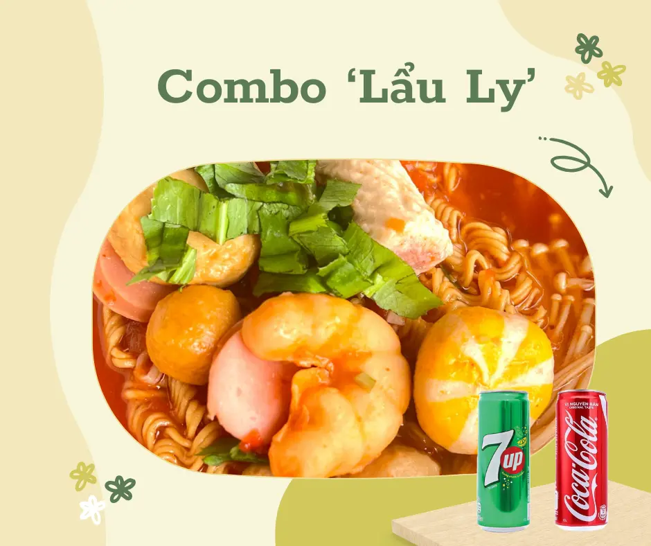 Hình ảnh Lẩu ly tự chọn + 1 nước ngọt bất kỳ 