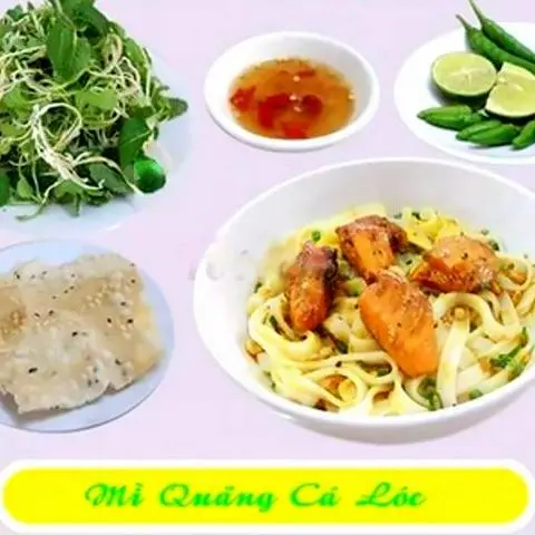 Hình ảnh Mì Quảng cá lóc