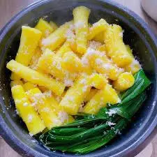 Hình ảnh Khoai mì thái hấp