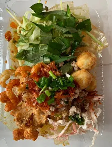 Hình ảnh bánh tráng trộn thập cẩm đb