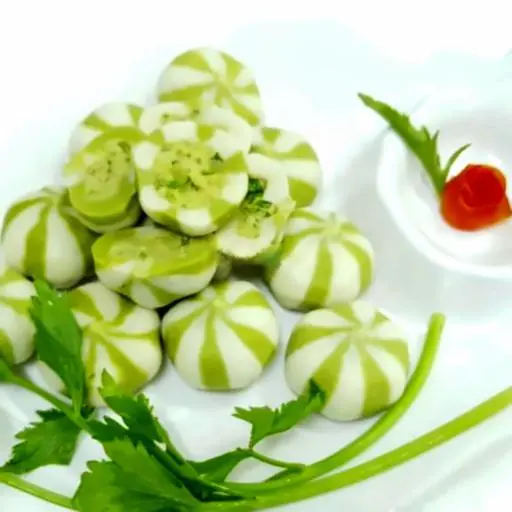 Hình ảnh Bánh Bao Mực Bông cải 3 viên 