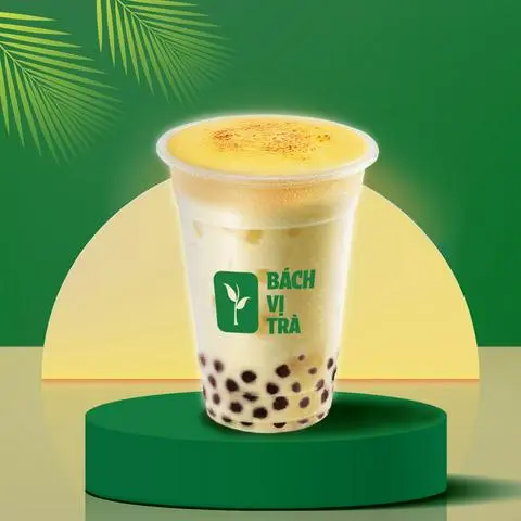 Hình ảnh Sữa Hạt Trân Châu Đường Đen Kem Trứng