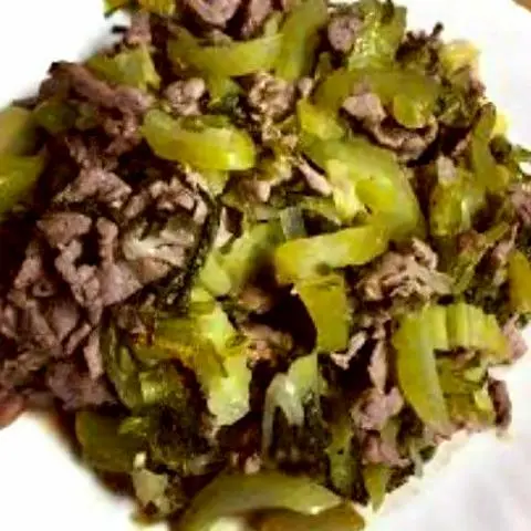 Hình ảnh Cải Chua Xào Bò