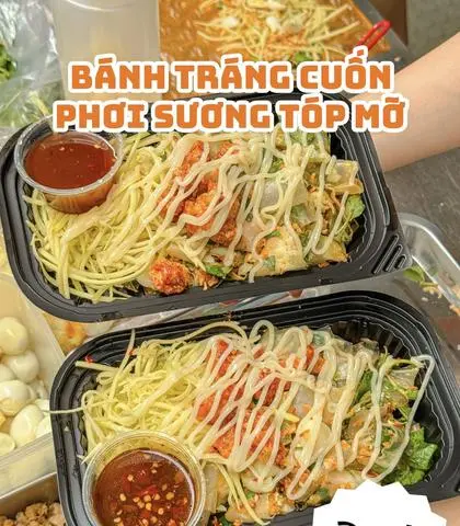 Hình ảnh Bánh tráng cuốn phơi sương
