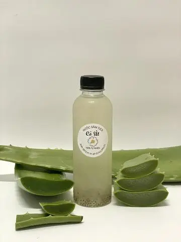 Hình ảnh Nha Đam Hạt Chia Chai 1 Lít