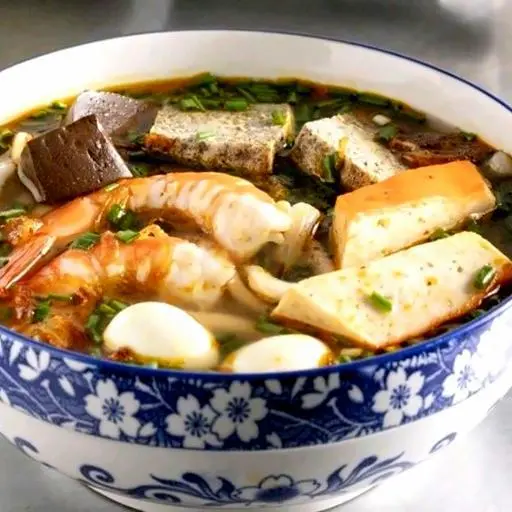 Hình ảnh ĐẶC BIỆT ) BÁNH CANH  THẬP CẨM KHÔNG GIÒ