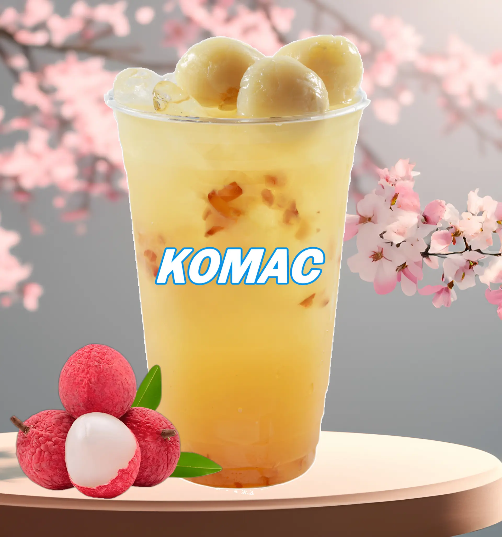 Hình ảnh Lục Trà Vải  700ml - KOMAC