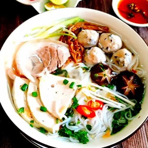 Hình ảnh Bánh canh thịt - mộc - chả