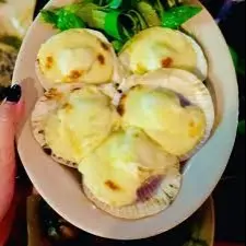Hình ảnh Sò điệp nướng phô mai