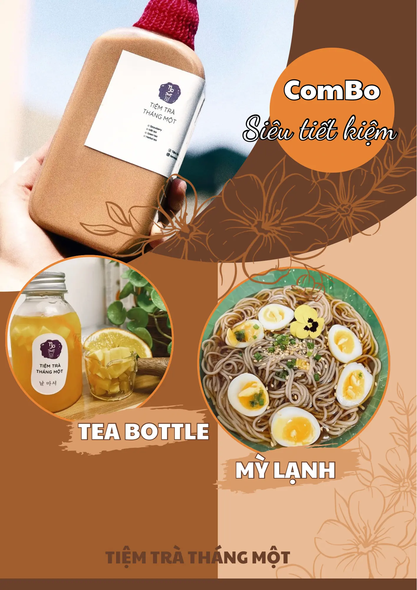 Hình ảnh Combo TRÀ CHAI & MỲ LẠNH