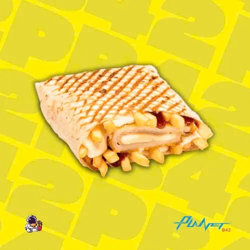 Hình ảnh BÁNH TACOS PHÁP MÓN ĐẶC BIỆT PHÁP (FRENCH TACOS CORDON BLEU)