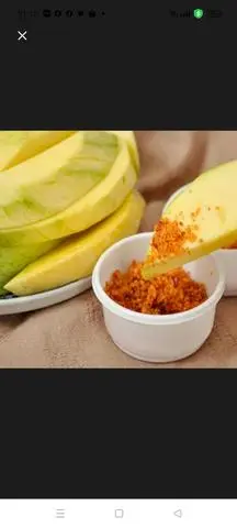 Hình ảnh Xoài chấm muối ớt 