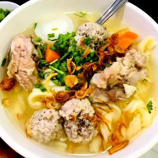 Hình ảnh Nui giò - thịt - mộc