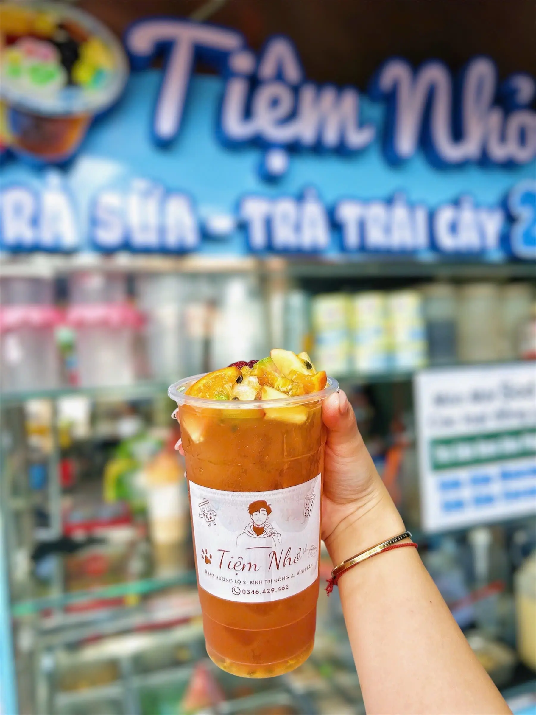 Hình ảnh Trà Trái Cây Nhiệt Đới ( 5 loại trái cây ) 