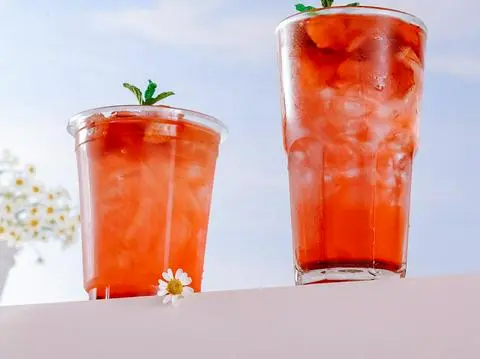 Hình ảnh trà ổi hồng