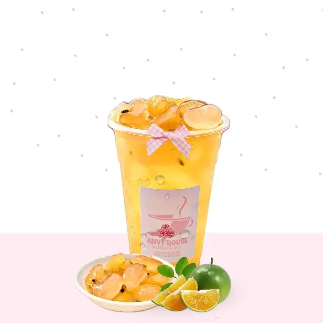 Hình ảnh Trà Cam Đác Hoàng Kim -700ml