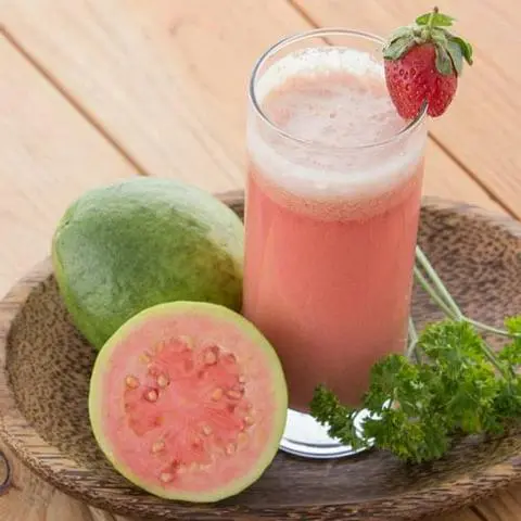 Hình ảnh Sữa chua ổi hồng - chanh dây