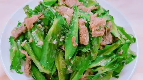 Hình ảnh Bò Xào Đậu Rồng