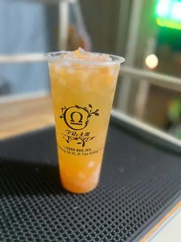 Hình ảnh Trà đào (công thức riêng siêu lạ miệng)