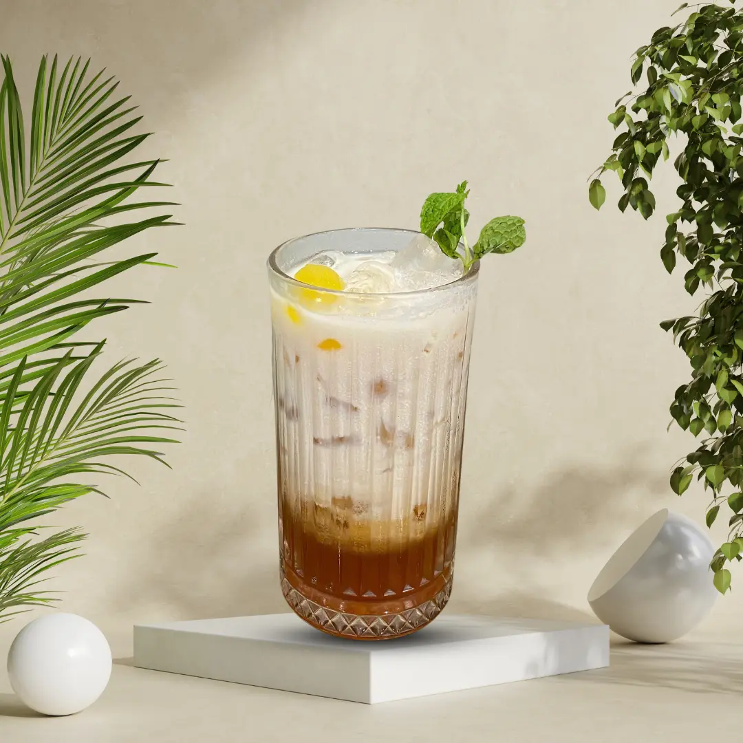 Hình ảnh Trà Xoài Kem Sữa Đác Thơm