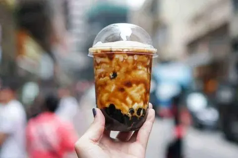 Hình ảnh Sữa tươi trân châu đường đen