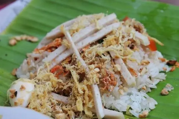 Hình ảnh xôi mặn hộp lớn 