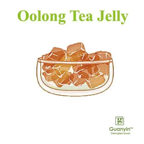 Hình ảnh Thạch Ô Long - Oolong Tea Jelly