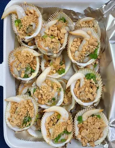 Hình ảnh Sò dương nướng mỡ hành