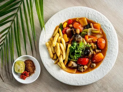 Hình ảnh Nấm Lúc Lắc Khoai Tây