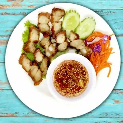 Hình ảnh Ba Rọi Chiên Sốt Thái Không Cơm