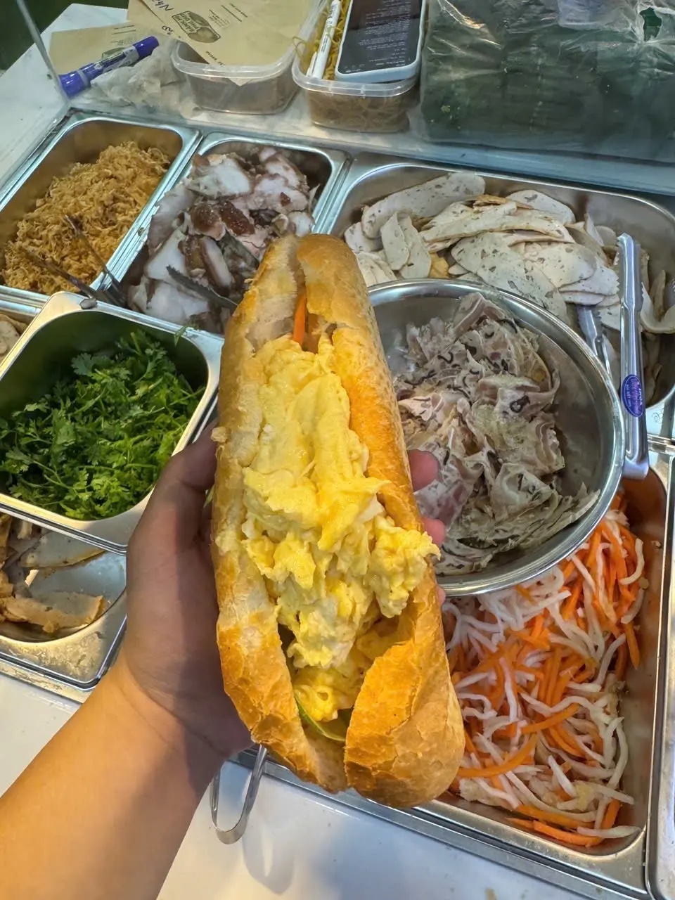 Hình ảnh Bánh mì ốp la