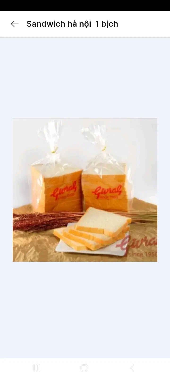 Hình ảnh Sandwich- 1 bịch
