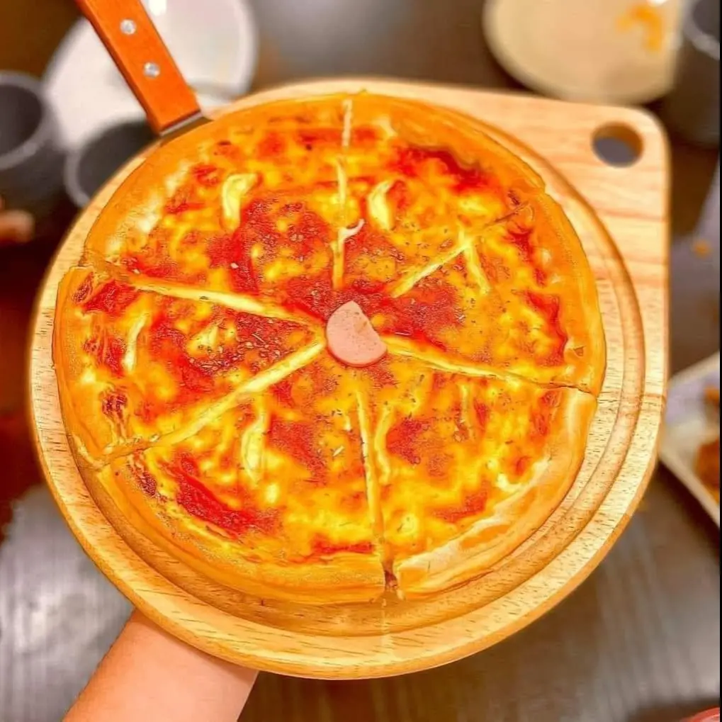 Hình ảnh Chicago Hải Sản FullCheese Size 18cm
